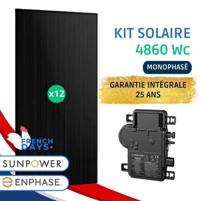 Panneau photovoltaïque DMEGC Solar bifacial Full Black haut rendement