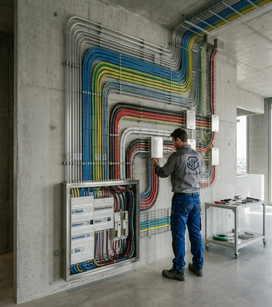 Installation électrique complexe SHILAT - BATINOVA