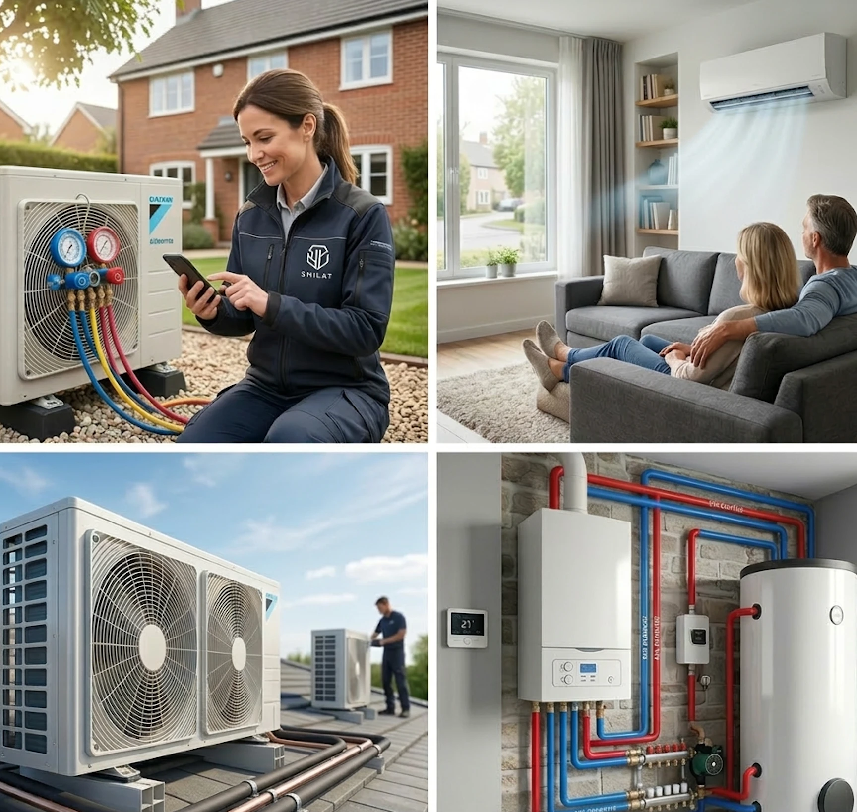 Solutions complètes Chauffage et Climatisation BATINOVA - PAC, Climatisation, Installation technique
