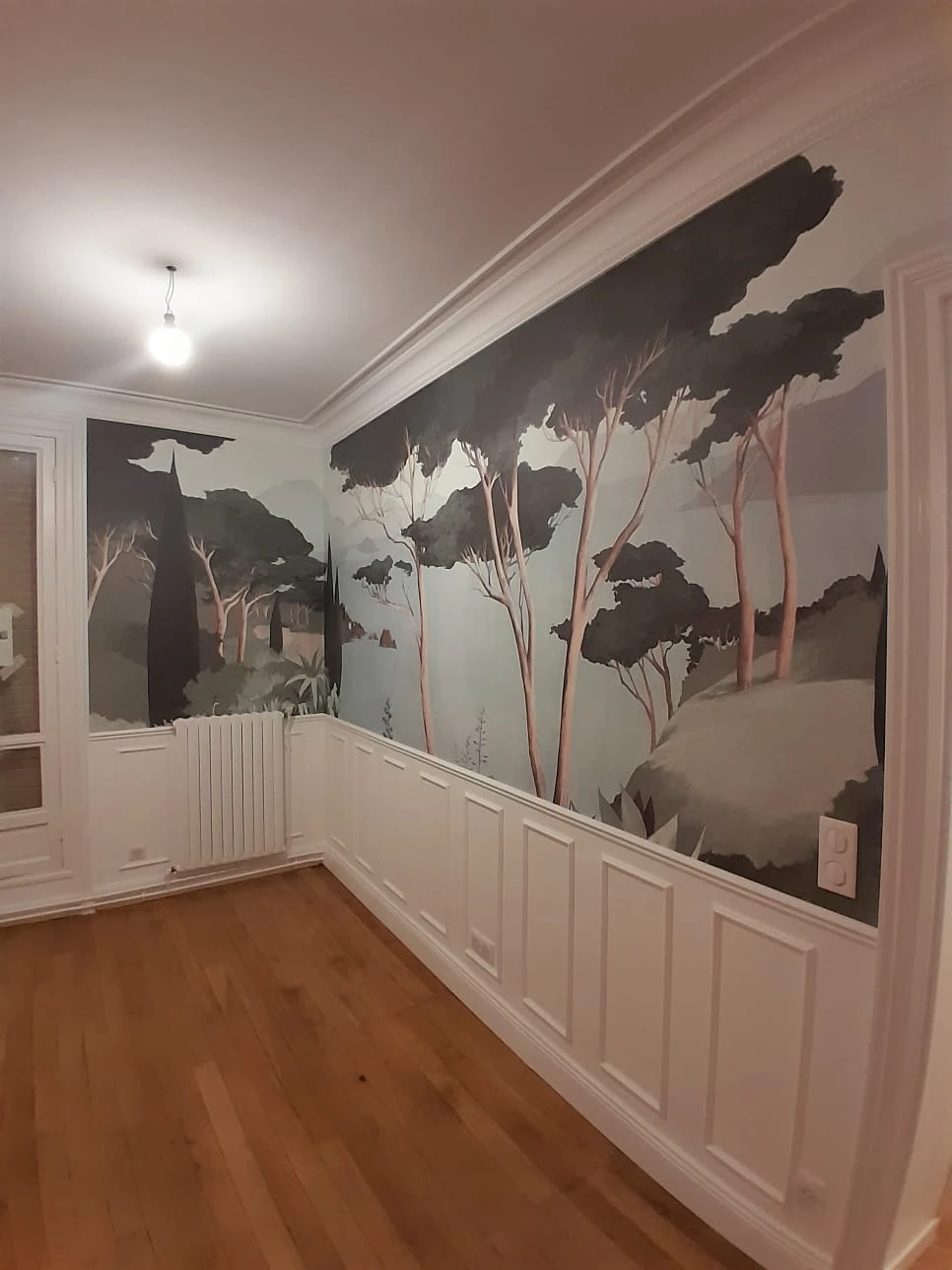 Fresque murale panoramique avec soubassements - BATINOVA
